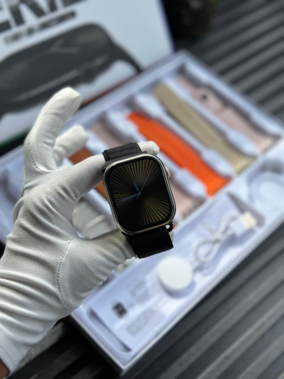 S30 Pro Max Series 10 Style Smartwatch - 7-in-1 Ultimate Combo Pack (49mm) - Bluetooth Calling & Health Tracking