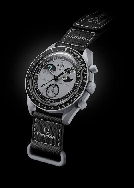 OMEGA X SWATCH "Mission to Moon" Style - Premium Replica Quartz Chronograph - 42mm Bioceramic Look