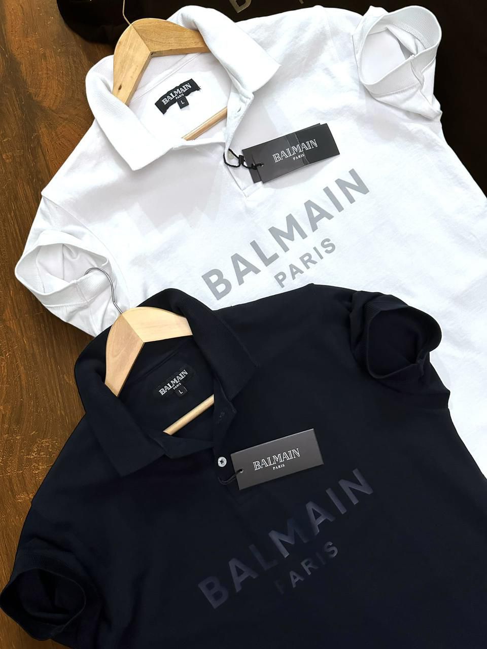 BALMAIN PARIS Premium Cotton Matty Polo – Summer Edition