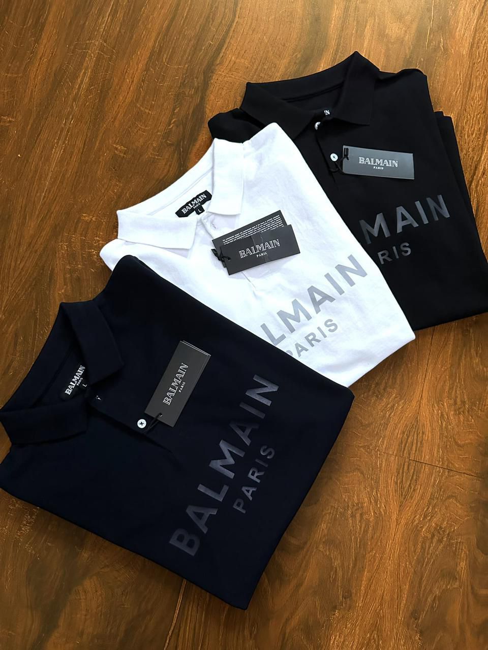 BALMAIN PARIS Premium Cotton Matty Polo – Summer Edition