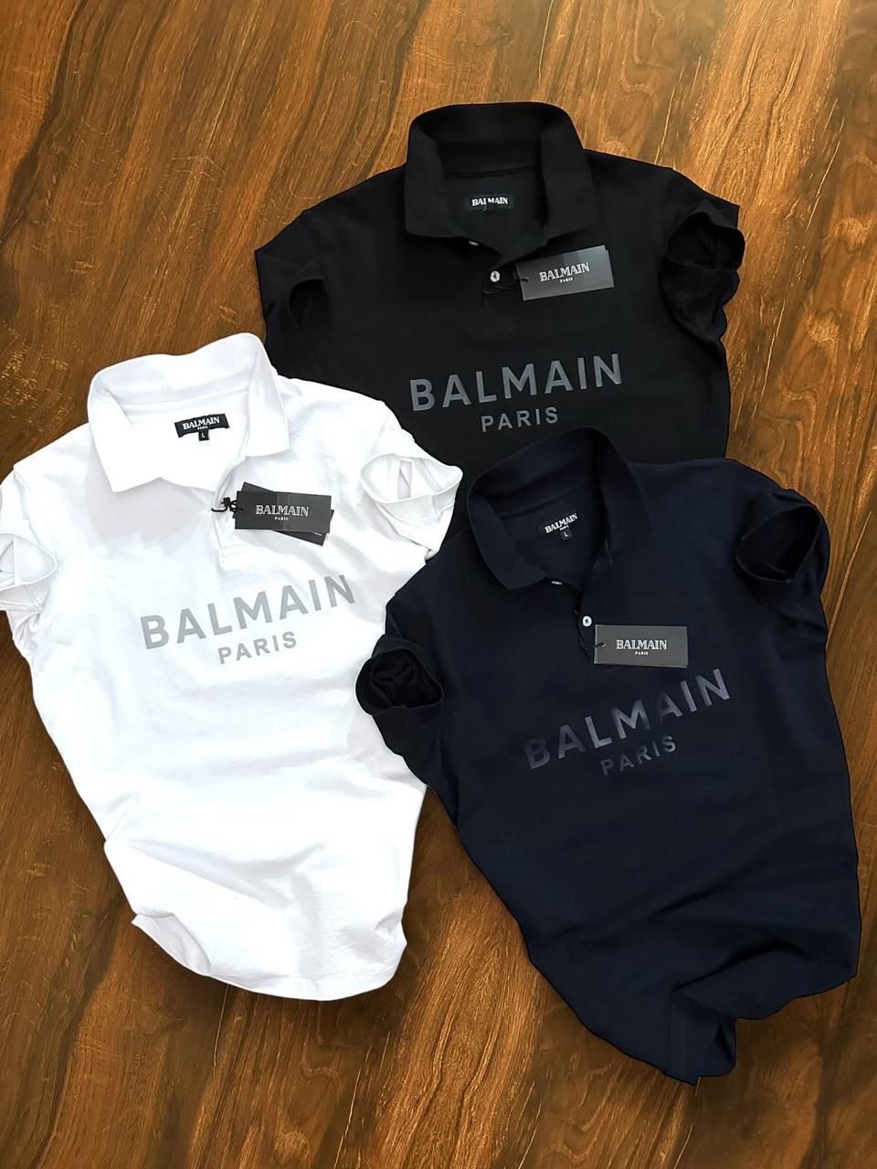 BALMAIN PARIS Premium Cotton Matty Polo – Summer Edition